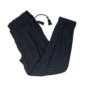 Amuse Society:: black w/starburst pattern joggers size small